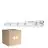 Multipack 4x Ledvance LED Waterproof Batten Damp Proof Value 40W 4800lm - 840 Cool White | 120cm 