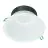 Philips LED Downlight Coreline DN142B Aluminium White 11W 1200lm 60D - 830 Warm White | Cutout 155mm - IP20 - Dimmable - White Reflector - Emergency