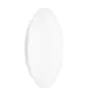 Ledvance LED Bulkhead Surface CIRCULAR 500 SENSOR PS Steel White 42W 3500lm - 830 Warm White | IP44 - With Motion and Light Sensor