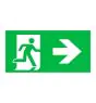 Ecolight Europrisma Pictoplate | Pictogram Right