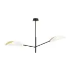 Emibig Ceiling Light Vene Steel Black | Suitable for 2x E14 - Max 10W