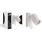 D'Lite Wall Light Prisma Metal White | IP20 - Suitable for 1x GU10